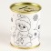 Pigging Painting "Snowman with Coins", with paints