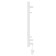 Towel Electric Laris Hephaestus Cheka, 500x800 mm, 7 crossbars, right, white