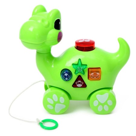 Musical toy "Little Dinosaurus", sound, light, color mix-1