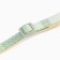 Collar "softness", polyester, with a bell, 34 x 1 cm, green