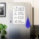 Magnetic-marker refrigerator 42 x 30 cm, brauberg, with marker, magnet and napkin