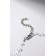Choker "bride" pearls, white color, 30 cm