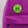 Reflective icon "Surprised smile", d = 5.8 cm, color mix