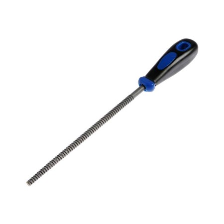 Rashpil Tundra, steel U10, round, plastic handle, 200 mm-3