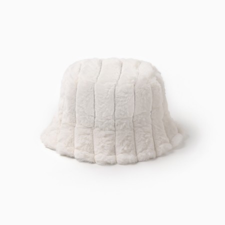 Panama winter minku, white color, rr 56-58-3