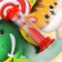Set of toothbrush and children's sand cloth for teeth on a suction cup “Funny Friends”