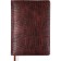 Dated diary 2024, A5, 176 sheets, Attomex.croco, Cover Artificial Leather, Lasse, Blok 70 g/m2, brown