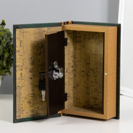 Safe box book "Secrets of my wealth" 21x13x5 cm-2