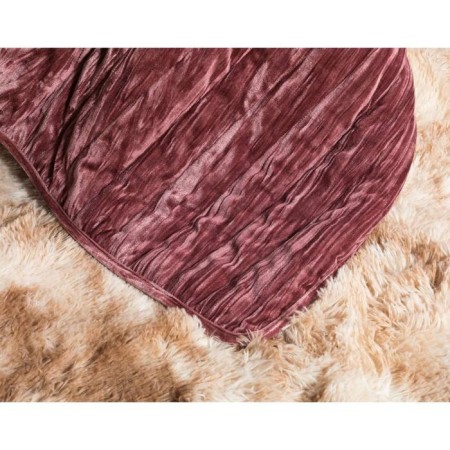 The set with the "Theon" bedspread, size is 240x260 cm, 50x70 cm - 2 pcs, color ash rose-3