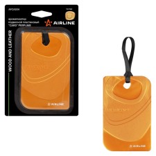 Ароматизатор подвесной пластик «Card» Perfume Wood and leather AFCA304