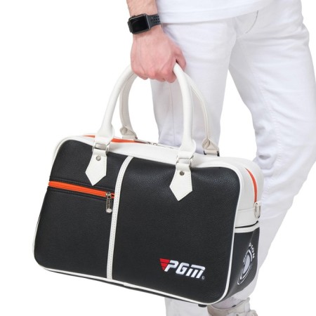Golf clothing bag PGM, 46 x 28 x 22 cm, polyurethane, black