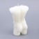Figure candle "Men's silhouette" 12x7.5 cm, white