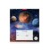 Notebook of 18 sheets in the Erichkrause "Cosmos" line, covered cardboard, OFSET block, mix