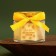 New Year's candle in the bank "New Year: Winter - Magic Time", Vanil aroma, 6.5 x 5.5 cm