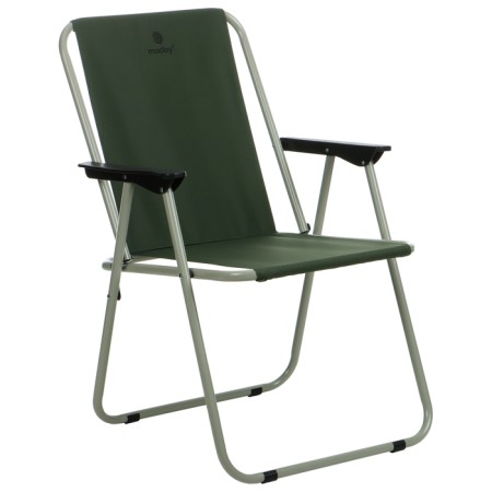 Folding chair, 47 x 52 x 75 cm, up to 100 kg, green color-4