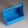Kashpo wooden 20 × 12.5 × 20 cm stella mono, with a handle, blue give beautifully