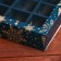 New Year. Box for 9 sweets "Festive magic", 13.7 x 13.7 x 3.5 cm, confectionery packaging