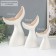 Souvenir Ceramics "Kita Tail" Sand-white 19.4x9.2x29 cm