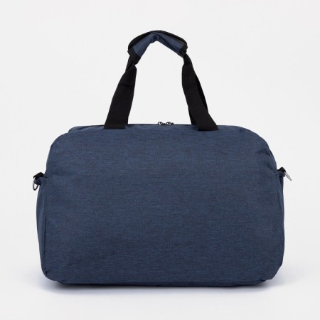 Sports bag with lightning, 3 outer pockets, blue color-1