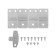 Plastic Plastic PLAC with a 400x300x220 mm ABS UHL1 IP65 REXANT mounting panel