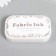 Stamping pillow for textiles, wood, papers "White ceramics" 5.3x9.5 cm