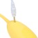 Vibroyaite Okopka, 7 x 3.5 cm, 10 modes, PDU, silicone, yellow