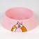 Plastic “Heart” bowl, pink, 300 ml