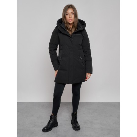 Winter jacket, size 46, black color-7