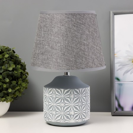 Lyoda table lamp E14 40W gray 20x20x29 cm