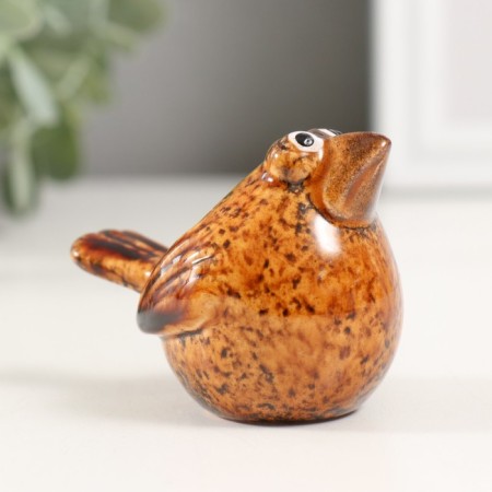 Souvenir Ceramics "Little Bird" 4.7x6.4x5.1 cm-1