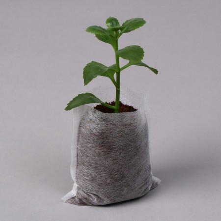 Package for seedlings, 360 ml, 7 × 9.5 cm, spanbond density 25 g/m², Greengo-5