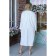 Women's dress, size 54, white color