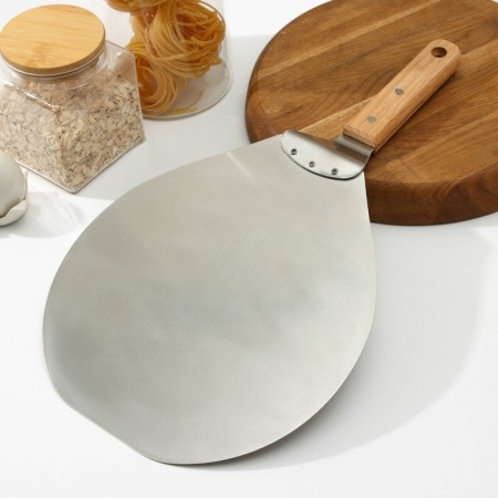 Salem Dilan's blade for pizza, 44.5 × 25 × 6 cm, working part D = 25 cm, steel, tree-2