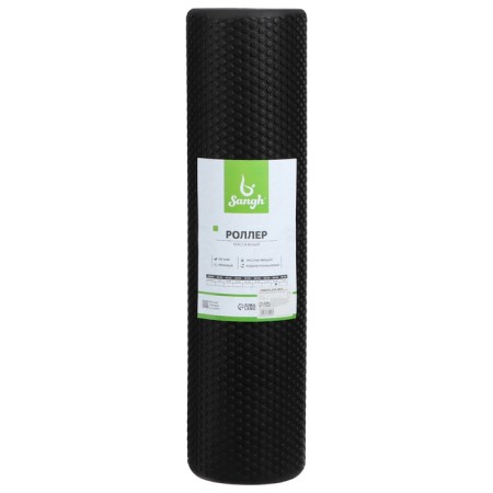 Massage roller SANGH, 60x15 cm, black color-4