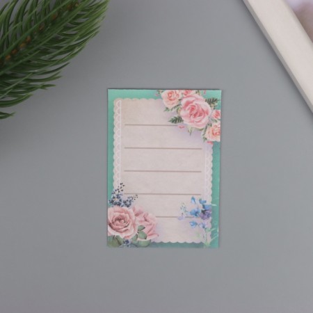Postcard with seeds "grow itself" "letter" 5*7cm