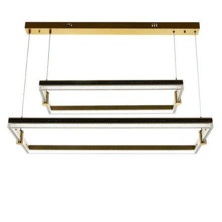 Lamp "Coruna" LED 320W 3000-6000K gold 80x40x15cm Bayerlux-1