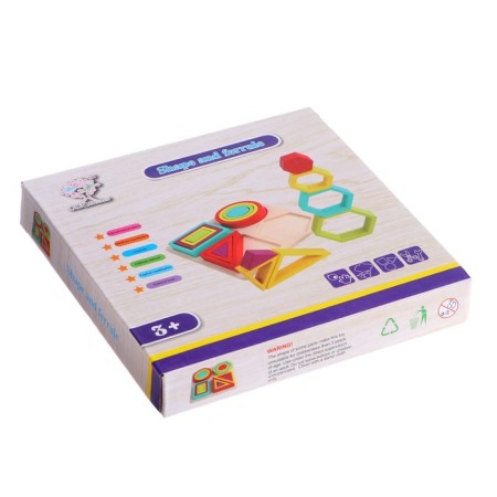 Children's developmental set 2 in 1 "Geometric figures"-5