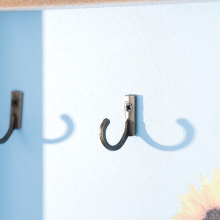 Decorative tree hooks "Sunflower in rubber boots" 30x20x3 cm-1