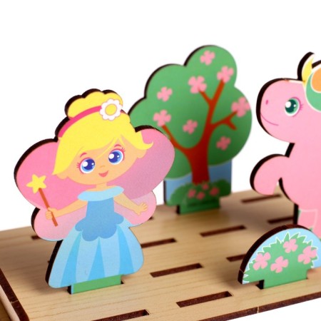 Puzzle. Repeat according to the "world of unicorns"-3