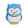 Figure eraser "owl", in a blister, mix (barcode on a thing)