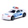 Metal “Police” machine, 1:50 scale, inertia, mix