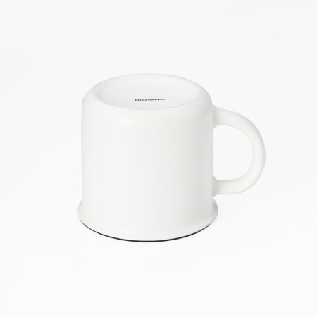 Porcelain shade mug "New Year. Snowman ", 380 ml, white color-2