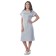 Minimalist-free dress, size 46, light gray color