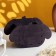 Kashpo wooden "dog" 20.5x10.5x12.5 cm white/orange
