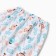Pants, white color/birds, height 68 cm