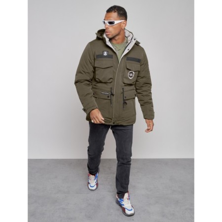 Male Winter jacket, size 50, khaki color