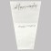 Happy Everyday flowing package, white, 28 x 13 x 44 cm