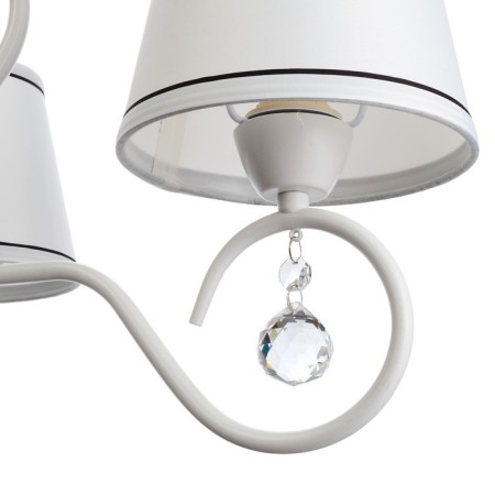 Vilora chandelier 3x40W E14 white 55x55x76 cm Bayerlux-7
