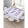 The tablecloth “Happiness in the New Year”, rectangular, Saten, size 120x145 cm