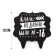 Candle for the cake "How long was 18", 8 cm, black